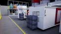 create 3d industrial animation factory automation machinery robotics process