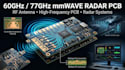 design 60ghz 77ghz mmwave radar pcb, antenna and rf systems