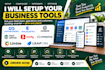 setup connecteam housecall pro jobber stack upkeep sortly mhelpdesk limble CRM