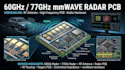 design 60ghz 77ghz mmwave radar pcb and rf antenna