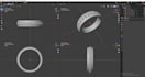 create a custom 3d ring design jewelry cad model  realistic render