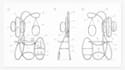 hand draw furniture technical drawing furniture cad design cabinet shop drawing