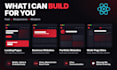 build a fast, responsive react website or landing page