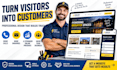 build electrician website with wordpress elementor for contractors