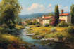design amazing fantasy landscape