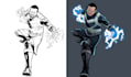 professionally color your illustrations comics and cartoon