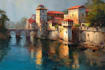 design amazing fantasy landscape