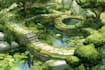 create a high quality environment concept art landscape