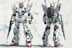 make gundam character illustration and robot art