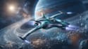 draw high quality spaceship concept