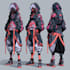 make cyberpunk character art