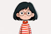design professional cute 2d cartoon animal character art