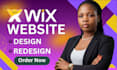 wix website design wix ecommerce wix redesign