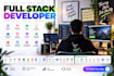 build website with next js, react, node js as full stack developer