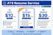 design modern ats resume and CV