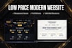 create a modern website low price in 24 hours