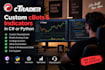develop and modify custom ctrader and python code