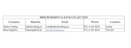 logistics data entry, excel and shipping documentation