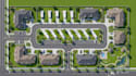 illustrate plot, plat, rv parking, site and property map design