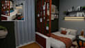 design your living room with a sleeping area