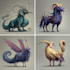 create fantasy art, creatures and characters