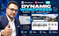 build acf cpt and dynamic wordpress elementor websites