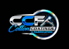 create a coating and fabrication logo design