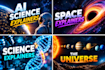 create engaging ai science and space explainer videos for youtube