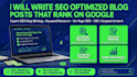 optimized  articles that are human written and rank on google