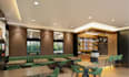 design restaurant, cafe , bar interior with 3d visualization and rendering