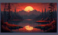 2d pixel art background pixel scenes, environment, landscape game art animation