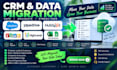 migrate data salesforce pipedrive spreadsheets hubspot zoho ghl data migration