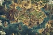 draw map illustration map