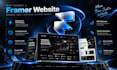 build a framer website or landing page for a saas business