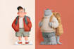 create costumized cartoon illustration