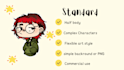 draw custom chibi character art and stickers