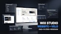 build wix website velo redesign, filter website studio, cms wix business website