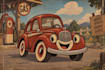 create 1930s rubber hose style 2d cartoon animation