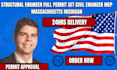 structural engineer full permit set civil engineer mep massachusetts michigan