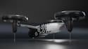 generative3d drone design,cad evtol chassis,fpv assembly,dfm,cinewhoop rendering