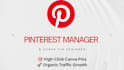 design clickable canva pins and manage your pinterest business account