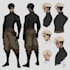 draw custom  reference sheet design in anime