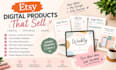 create etsy digital products and optimize your etsy listings