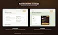 design a responsive landing page in HTML CSS and javascript