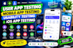 do user app testing usability mobile app testing 12 app testers IOS app testing