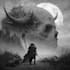 create dark fantasy illustrations