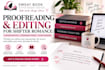 proofread and professionally edit your shifter romance ebook