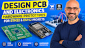 design pcb and electronics hardware prototypes for stm32 esp32 projects