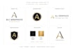 design a modern business card and poster design