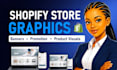 design professional shopify store graphics and banners